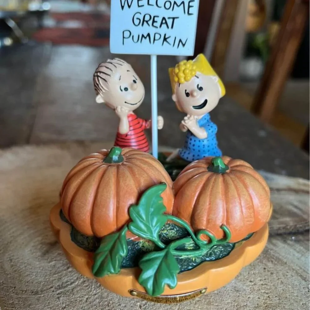 Halloween Hawthorne Village Peanuts By Bradford Exchange Set Of 9 characters - Picture 6 of 10